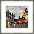 City Of Edinburgh Scotland Framed Print