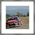 Fia World Rally Championship France -  Shakedown #6 Framed Print