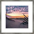 Sand Dune Sunset #6 Framed Print