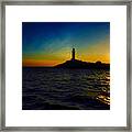 White Island Lighthouse #6 Framed Print