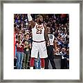 Lebron James #74 Framed Print