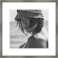 7536 Babe Model Actor Rachael Enjoying Delray Beach Framed Print