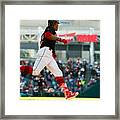 Francisco Lindor #8 Framed Print