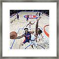 New York Knicks V Detroit Pistons #8 Framed Print