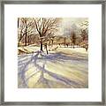 81st Street Central Park Framed Print