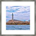 White Island Lighthouse #9 Framed Print