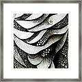 Zentangle #9 Framed Print