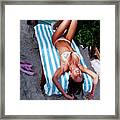 Supermodel Tatyana Liskina Opulence 9208-100 Framed Print