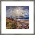 A Beautiful Day At Sandy Hook Framed Print