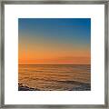 A Beautiful Sunset Framed Print