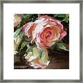 A Bunch Of Roses Detail 5 Framed Print