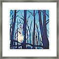 A Chilly Little Number Framed Print