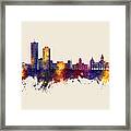 A Coruna Spain Skyline #62 Framed Print