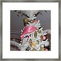 A Feathery Christmas Tree Topper Framed Print