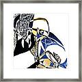 A Greeting Of Two Lovers Framed Print