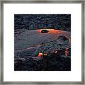 A Heated Pool In Iceland Framed Print