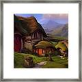 A  Hobbits Home Framed Print