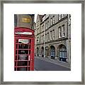 A Lane In Oxford United Kingdom Kn3 Framed Print