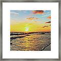 A Lovely Sunset Framed Print