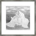 A Moment For The Bride Framed Print