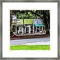 A New Place In Town Framed Print