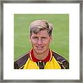 A Portrait Of Nigel Gibbs Of Watford Framed Print