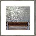 A Quiet View To A Florida Morning Framed Print