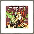 ''a Romance Of The Redwoods'', 1917 Framed Print