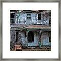 A Seat To Watch The Fall Framed Print