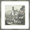 A Series Of Ancient Buildings And Rural Cottages In The North Of England Near Byland 1821 Samuel Pro Framed Print