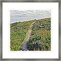 A Steep Climb Framed Print