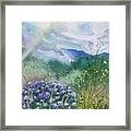 A Sunny Spring Day In Topanga Framed Print