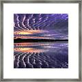 A Sunrise Opening Over Wausau Framed Print