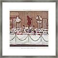 A Supper Buffet For Ball Or Reception Framed Print