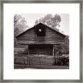 A Very Rare Barn In Tennessee Framed Print