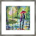 A Walk In The Park Framed Print