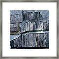 A Wall In The Abstract Framed Print