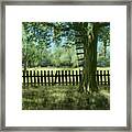 Aarons Ladder Framed Print