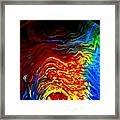 Above The Earth Framed Print
