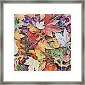 Abstract Autumn Framed Print