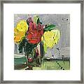 Abstract Bunch Framed Print