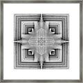 Abstract Columns 9 Framed Print