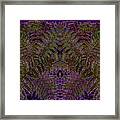 Abstract Ferns Framed Print