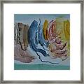 Abstract Over New Mexico Framed Print