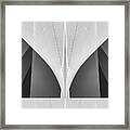 Abstract Sailcloth 1 Framed Print