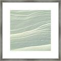 Abstract Snow 1 Framed Print