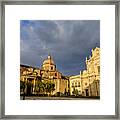 Acireale, Basilica Of Saints Peter And Paul - Sicily, Italy Framed Print