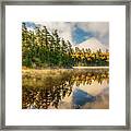 Adirondacks Autumn At Rich Lake 7 Framed Print