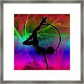 Aerial Acrobat Framed Print