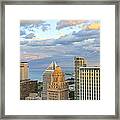 Aerial View Of Downtown Chicago (xxxl) Framed Print